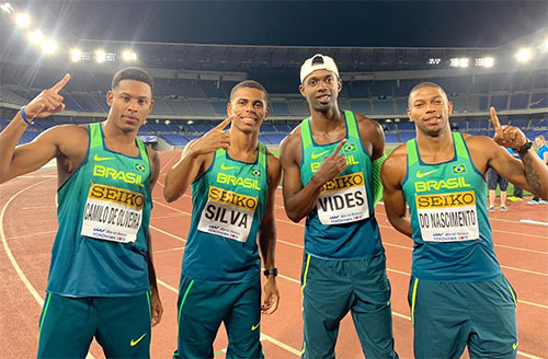 Brasil é campeão mundial do revezamento 4x100 m  / Foto: Divulgação
